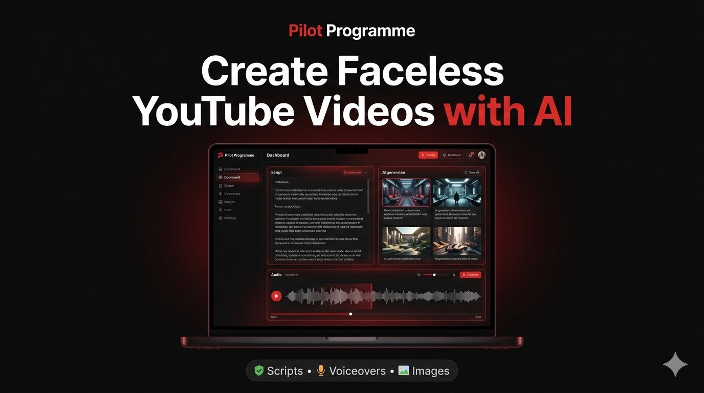 Automated Storytelling: Building Faceless YouTube Channels with PilotPrograme